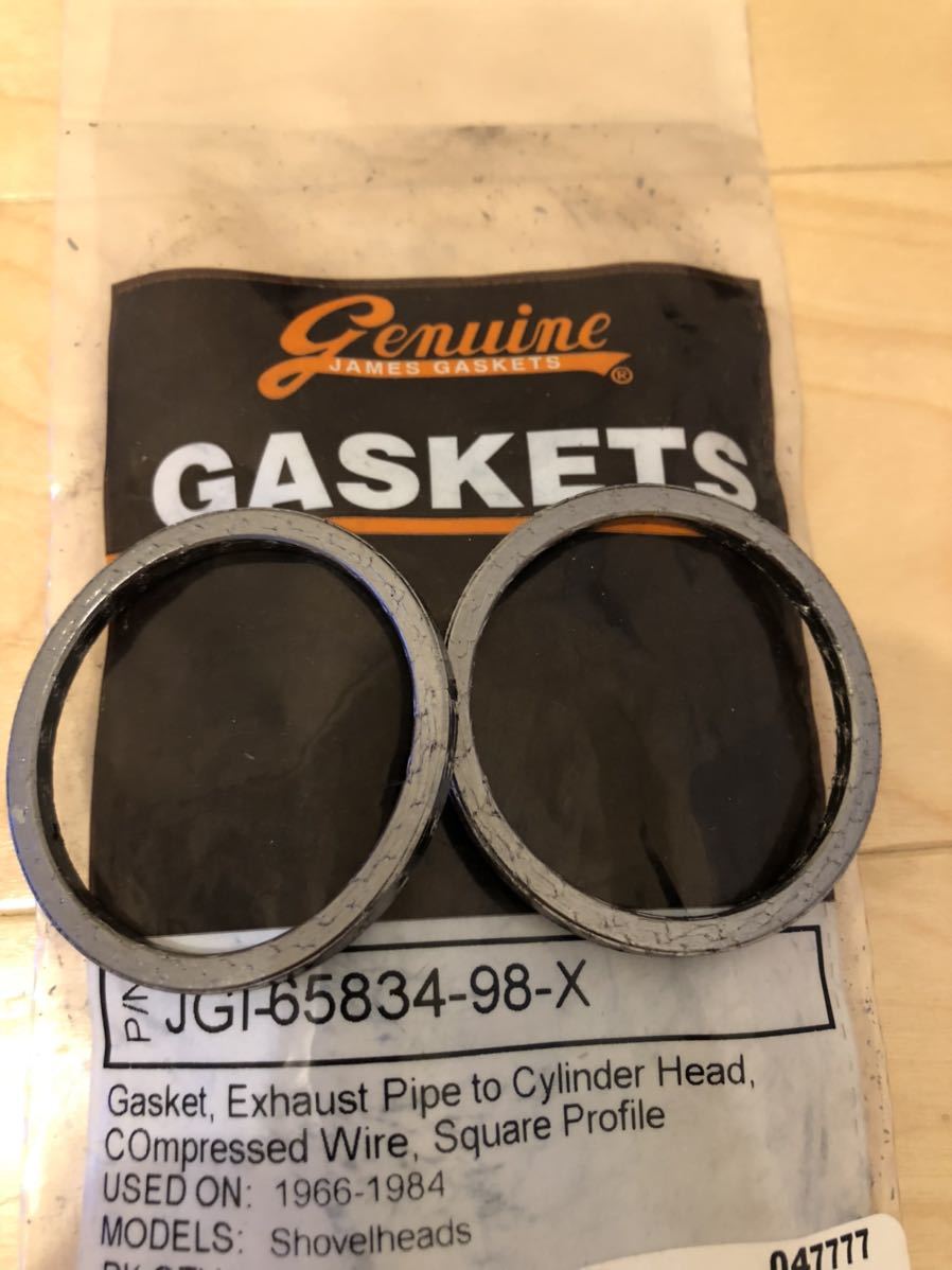 にじ 新品】ハーレー ショベル JAMES GASKETS ジェームズ ガスケット JGI
