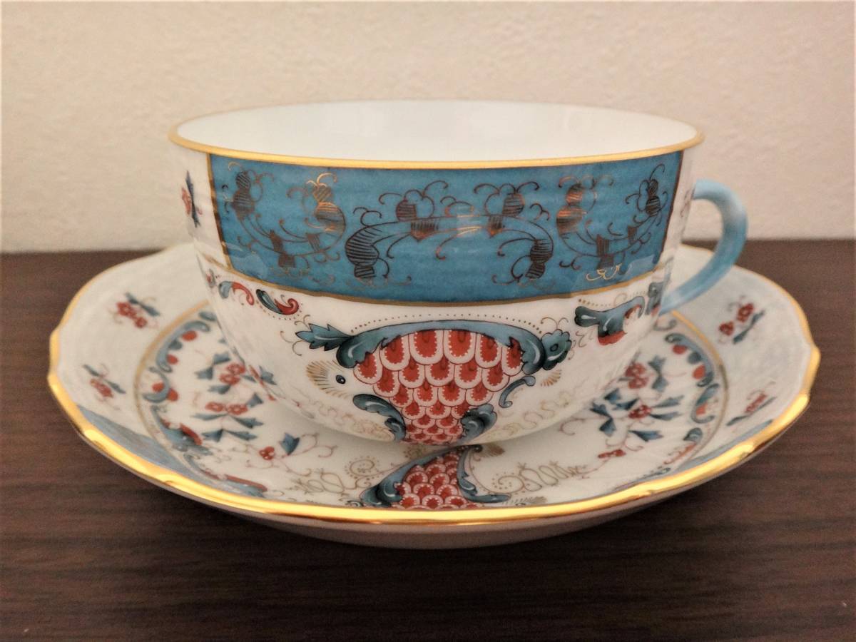 ヘレンド トゥッピーニの角笛 カップ&ソーサー マスターペインター作品