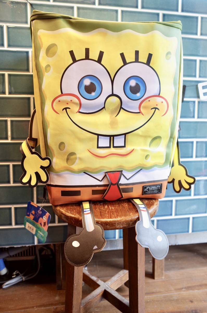 新品 新品 スポンジボブ 特大 リュック バッグ Bag Fydelity Sponge Bob キャラクター パトリック アメリカ Usa の落札情報詳細 ヤフオク落札価格情報 オークフリー スマートフォン版