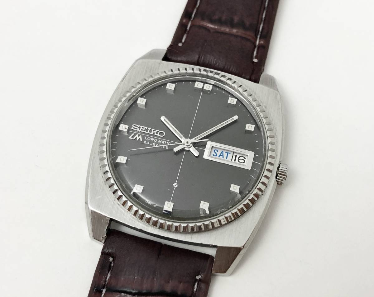 LM SEIKO LORD MATIC セイコー ロードマチック 5606-7110 自動巻き cal