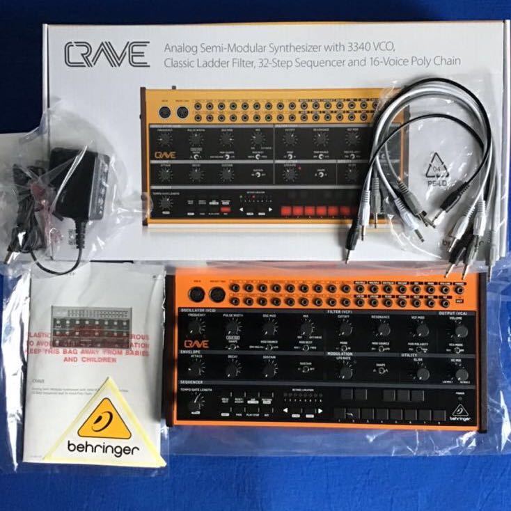 美品 Behringer CRAVE セミモジュラー 美品] BEHRINGER CRAVE