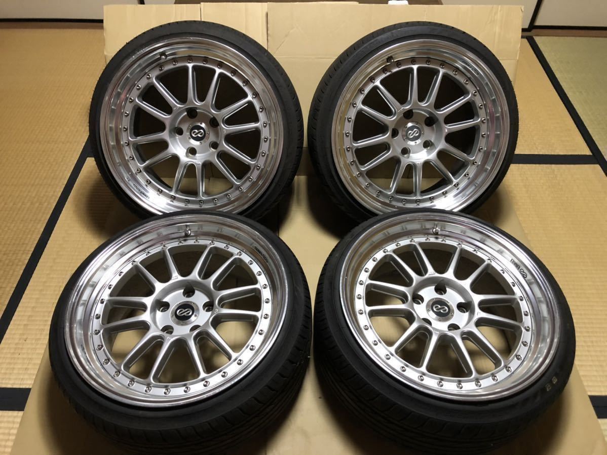 絶版激レア！段リム！2ピース！エンケイRPF1 TYPE RC F:9Jx18+18 R 