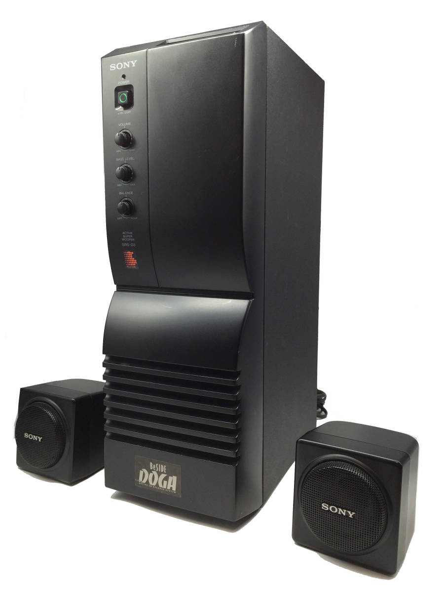 SONY ソニー☆2.1ch アクティブスピーカーシステム BeSIDE DOGA SRS-D3