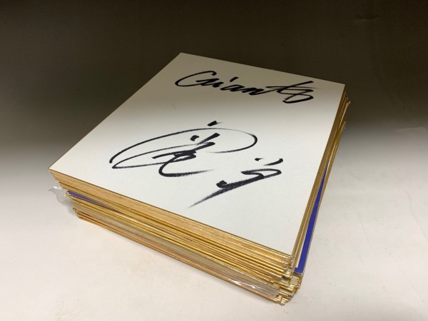 民家整理品 有名人のサイン入り色紙45点 全て手書きサイン 巨人軍 アニメ プロレス 芸能人 相撲 他 の落札情報詳細 ヤフオク落札価格情報 オークフリー スマートフォン版