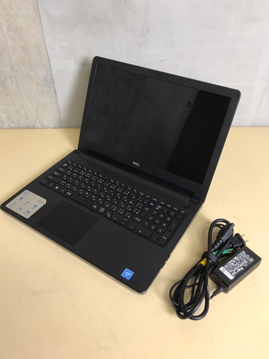 Ke 美品 Dell デル ノートパソコン Pc Inspion 15 5000シリーズ 初期化済 ブラック 15インチ Celeron R Cpu3855u 1 60ghz 4gb の落札情報詳細 ヤフオク落札価格情報 オークフリー スマートフォン版