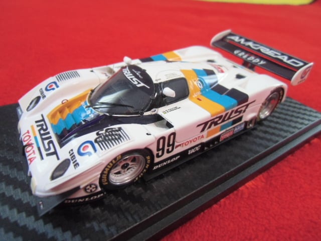 ②イグニッションモデル 1/43 トヨタ 92C-V #34 1992 KITZ