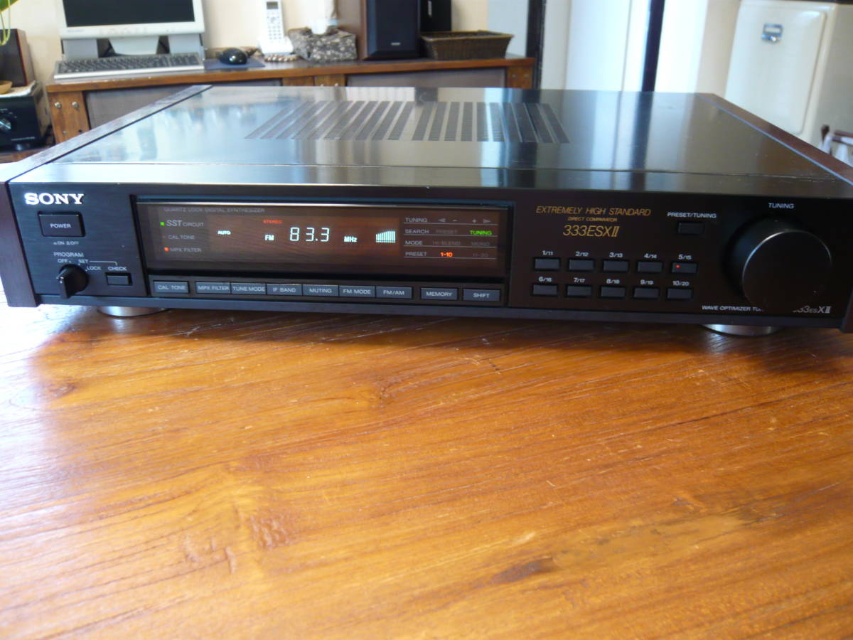 不具合あり】SONY FM/AMチューナー ST-S333ESXⅡ 【公式通販】