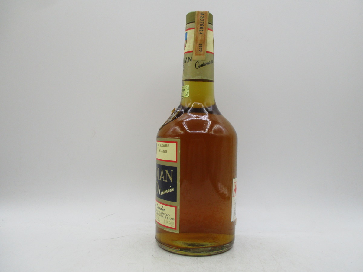 同梱OK商品】CANADIAN 100 6年 カナディアン ウイスキー 特級 710ml 40