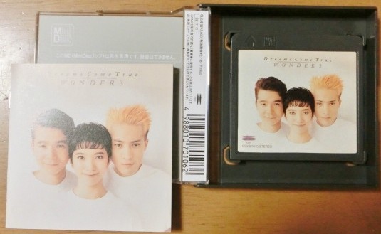 Mini Disc Md ミニディスク Dreams Come True ドリームズカムトゥルー Wonder 3 帯なし Esyb 7010 Epic Sony 笑顔の行方 の落札情報詳細 ヤフオク落札価格情報 オークフリー スマートフォン版