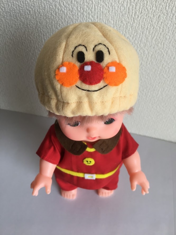 新品】ハンドメイド☆メルちゃん☆アンパンマン風なりきりセット