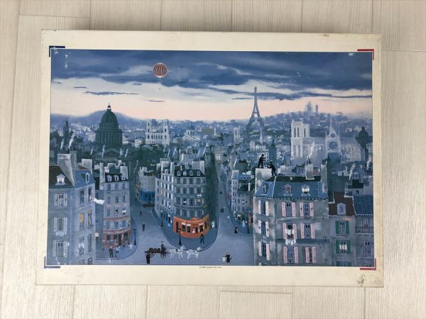 中古】k629 ジグソーパズル パリの空から ミッシェル・ドラクロワ 1000