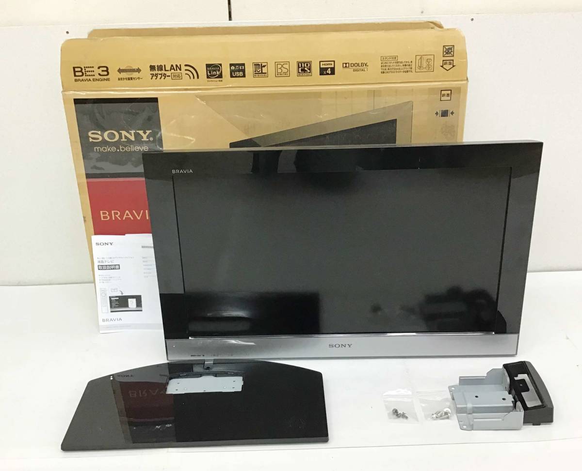 6324□SONY 26V型 液晶 テレビ BRAVIA KDL-26EX300 黒/ブラック 2010年