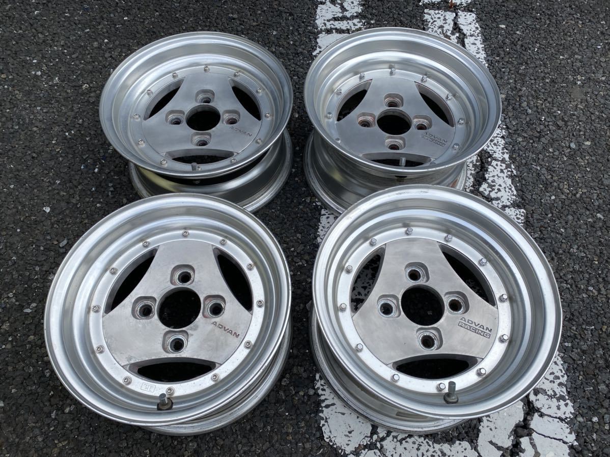 アドバンレーシング A3A ADVAN 6J 7J 13インチ 114.3-4H オフセット+6 