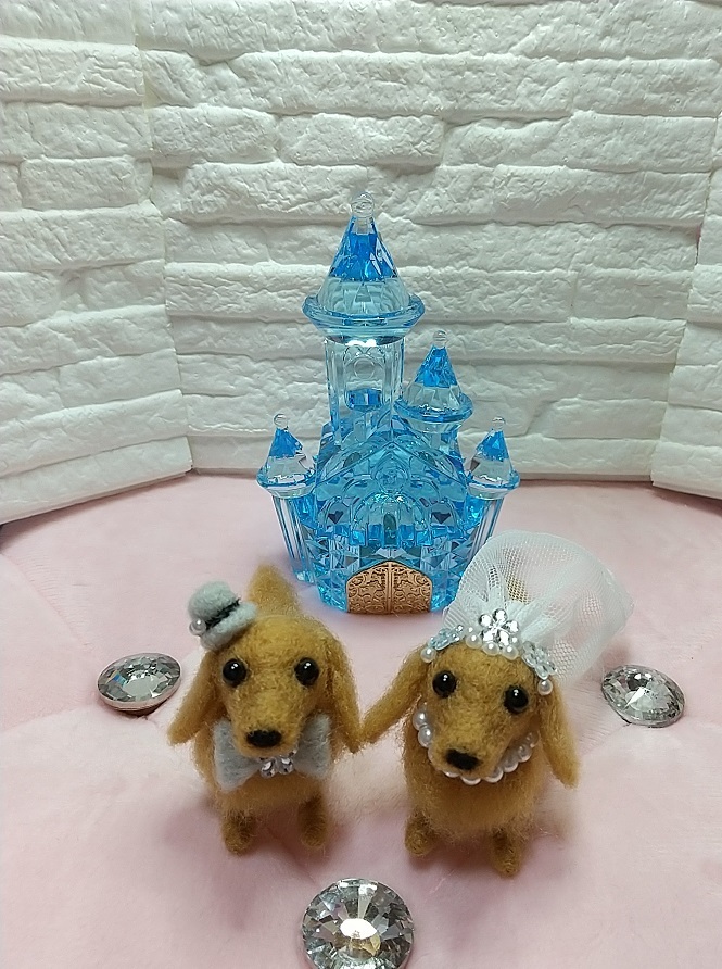 新品 羊毛フェルト ミニチュアダックス ウェルカムドール ウエディング ドールハウス の落札情報詳細 ヤフオク落札価格情報 オークフリー スマートフォン版