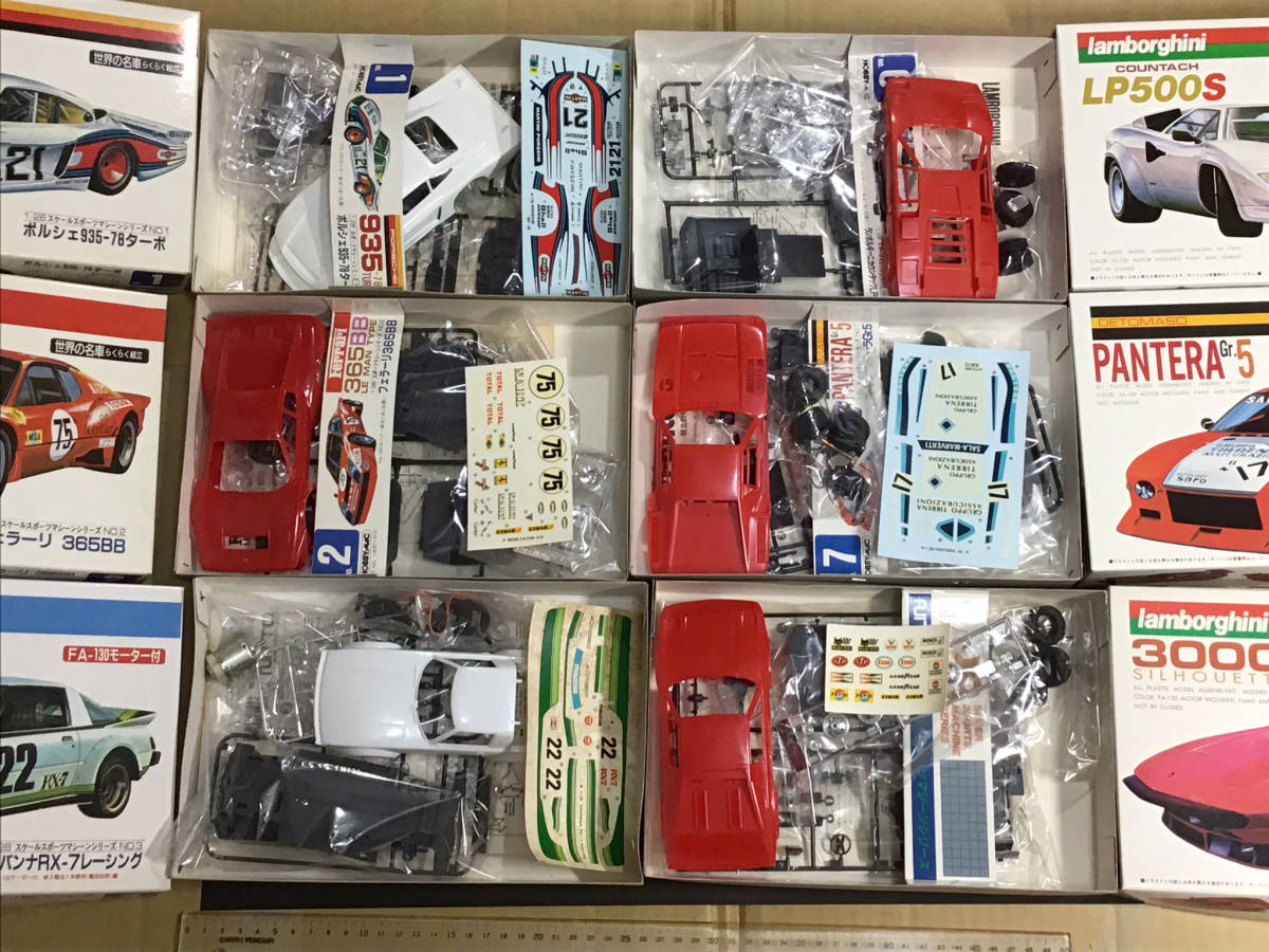 サーキットの狼 ランボルギーニ3000シルエット1/28スケール