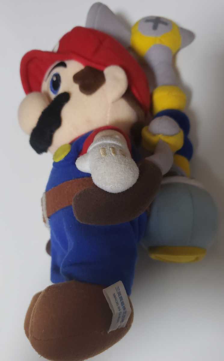 マリオ　サンシャイン　ぬいぐるみ スーパーマリオサンシャインのマリオのぬいぐるみを入手、数あるマリオ