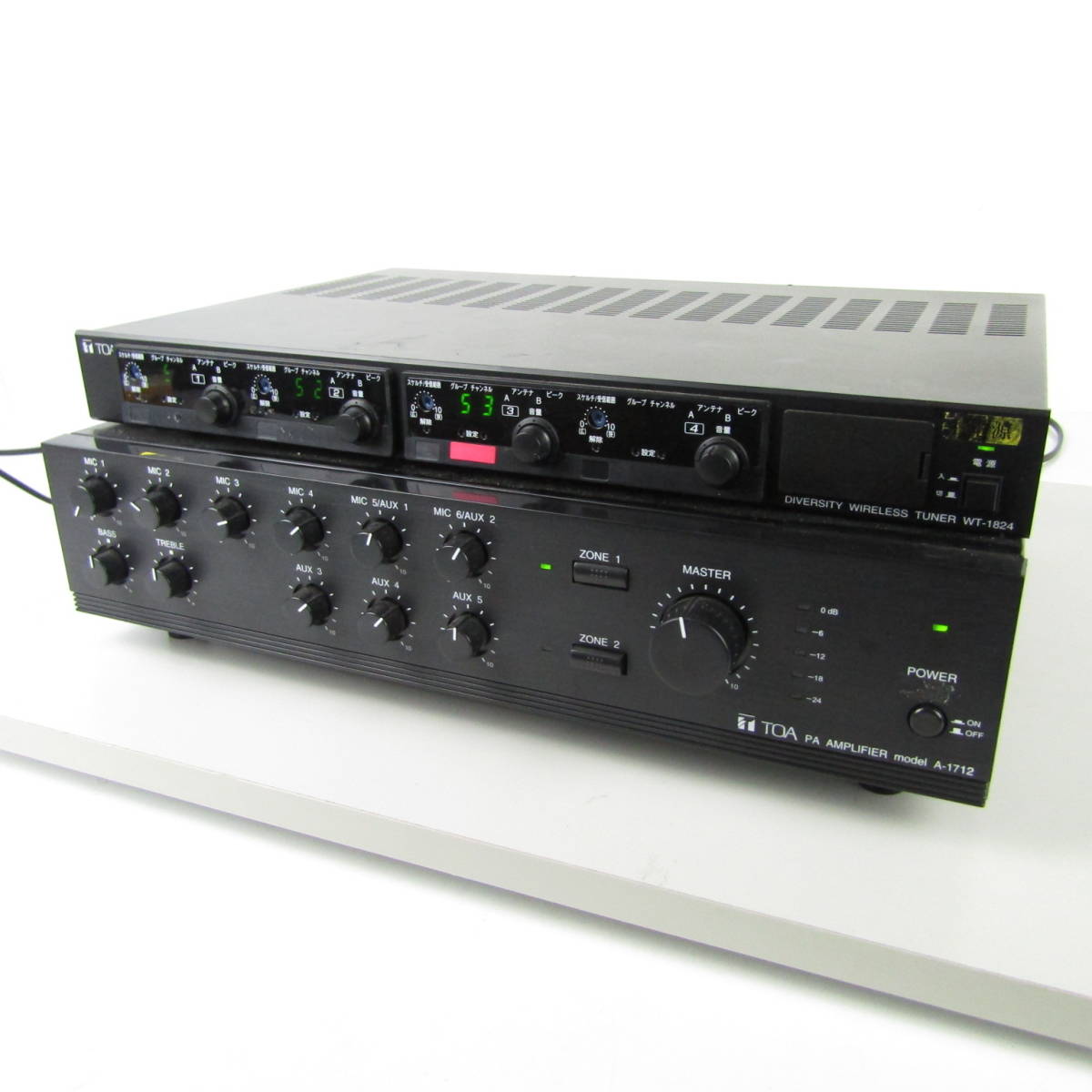レスチュー ヤフオク! - TOA WT-1824 [ダイバシティワイヤレス ...