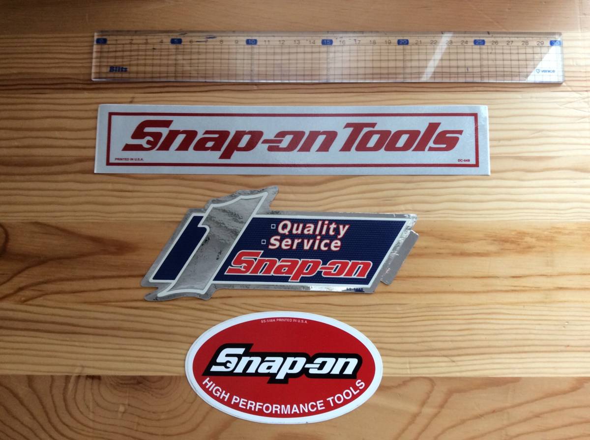 新品 新品未使用品 Snap Onスナップオン ステッカー ３ 定番ツール の落札情報詳細 ヤフオク落札価格情報 オークフリー スマートフォン版
