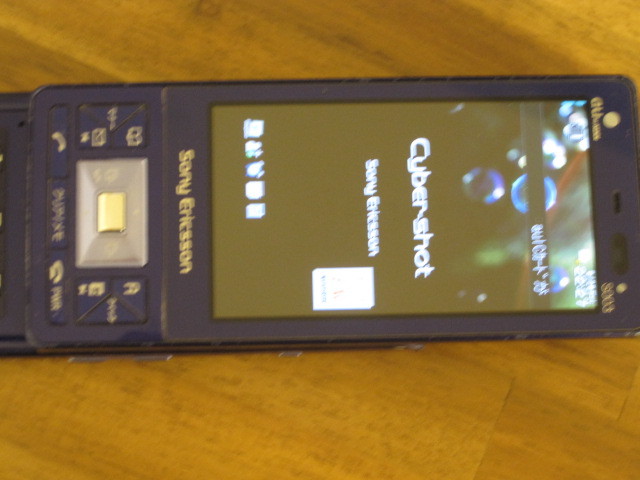 送料無料☆即決☆au Cyber-shotケータイ S003 Sony Ericsson ソニー
