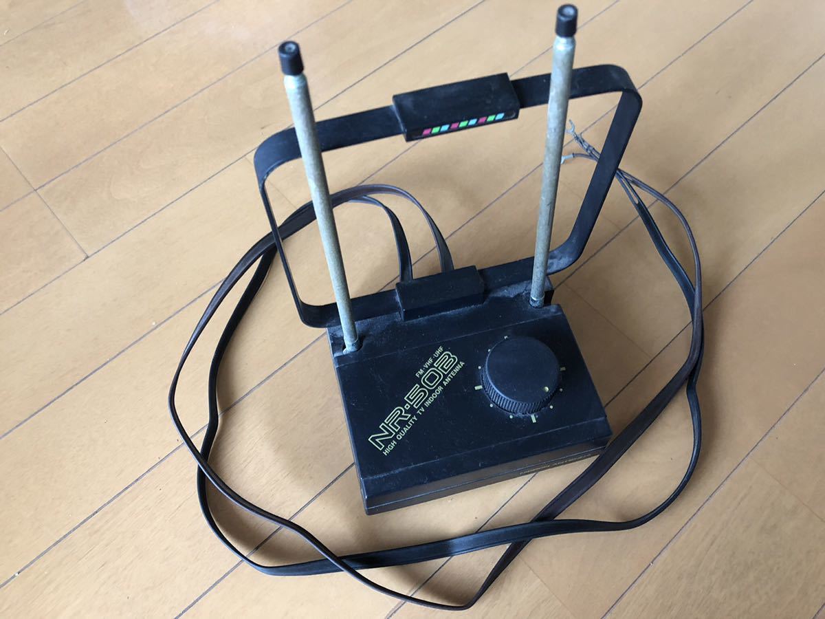 昭和レトロ NIPPON ANTENNA FM・VHF・UHF NR50B HIGH QUALIRY TV INDOOR ANTENNA