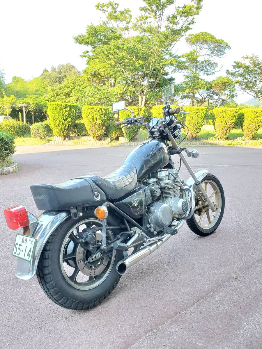 個人出品 Z750LTD チョッパー カワサキ 旧車 Z1 Z2 車検付