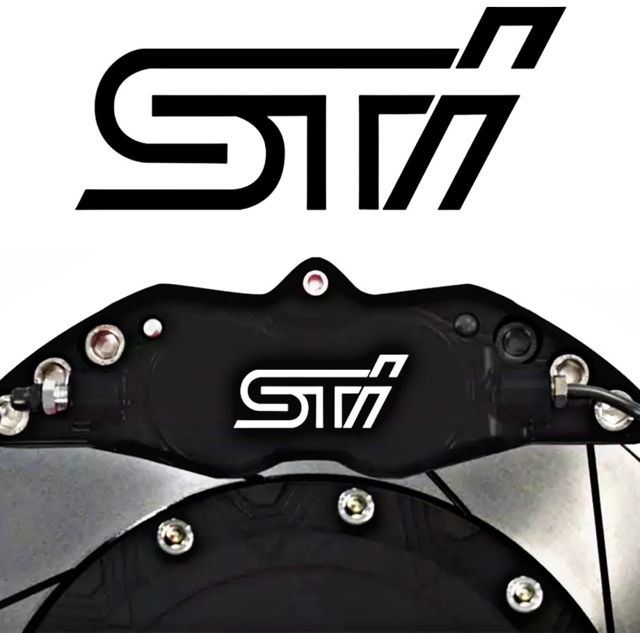 新品 Sti ブレーキキャリパー 耐熱 デカール ステッカー スバル レガシィ アウトバック インプレッサ Wrx Brz レヴォーグ Xv フォレスター の落札情報詳細 ヤフオク落札価格情報 オークフリー スマートフォン版