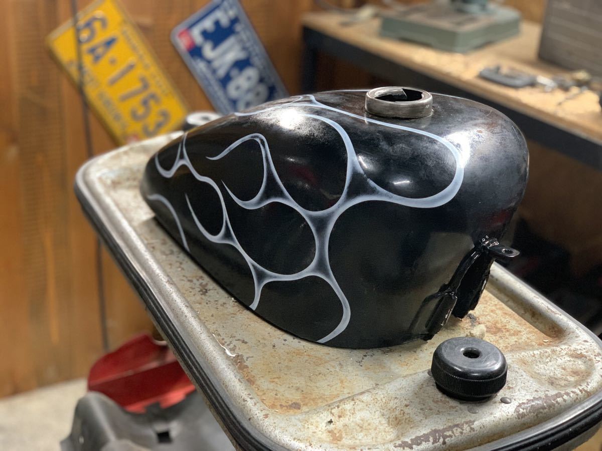 スポーツスタータンク カスタムペイント エイジング塗装