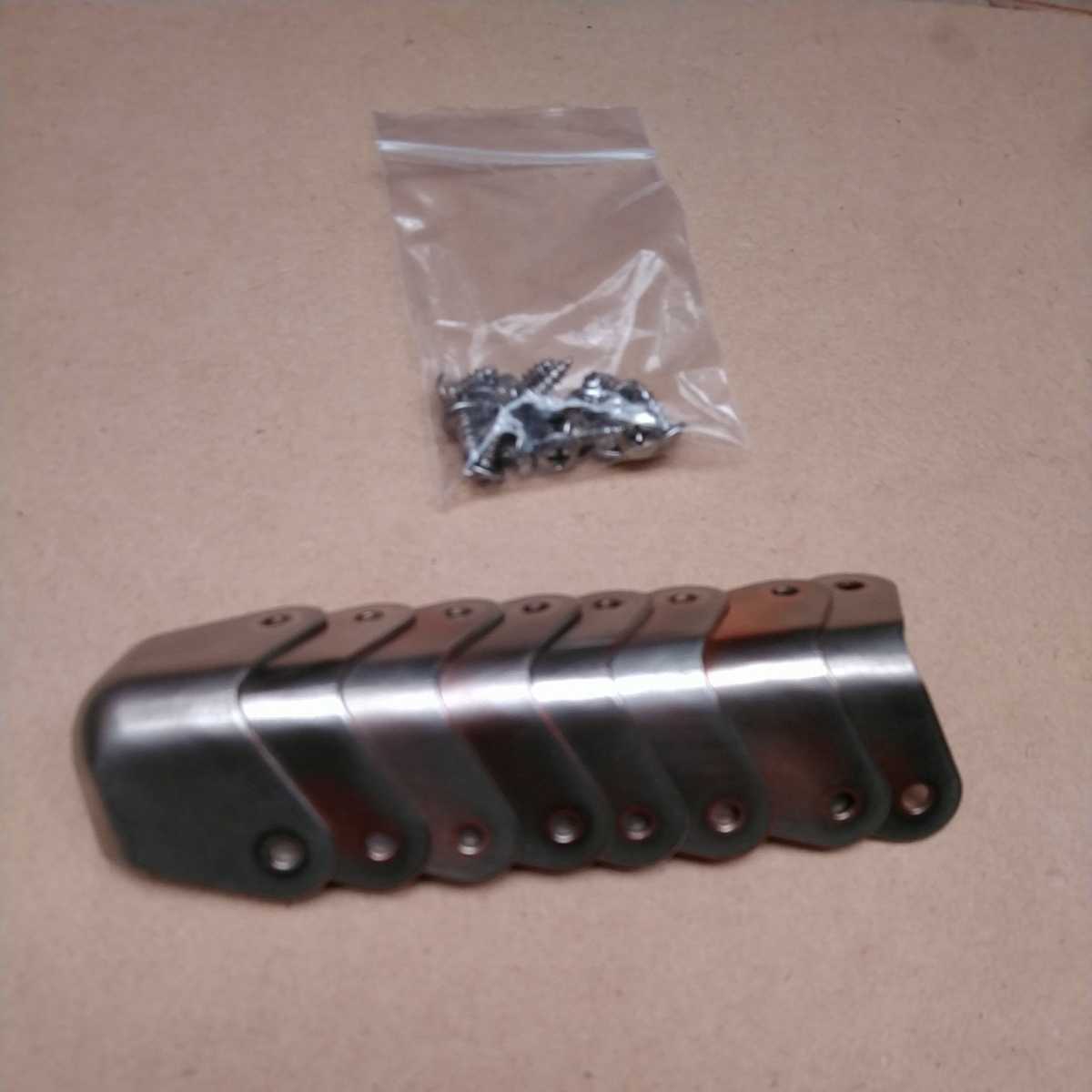 アンプ キャビネット コーナー金具 ジャンク ギターアンプ コーナーガード 8枚 ネジ付きの落札情報詳細 ヤフオク落札価格検索 オークフリー