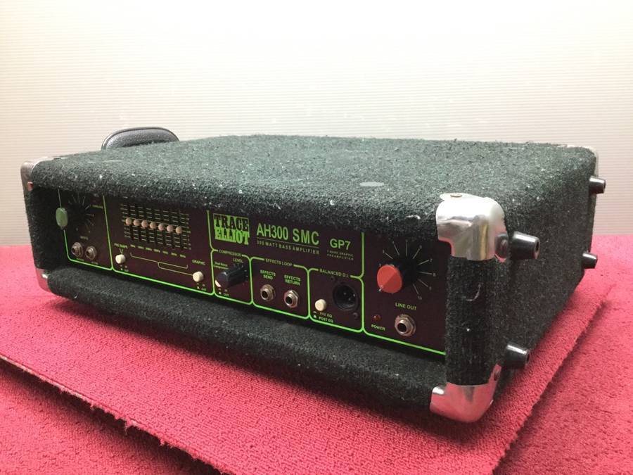 TRACE ELLIOT AH300 SMC GP7 ベースアンプヘッド☆現状品の落札情報