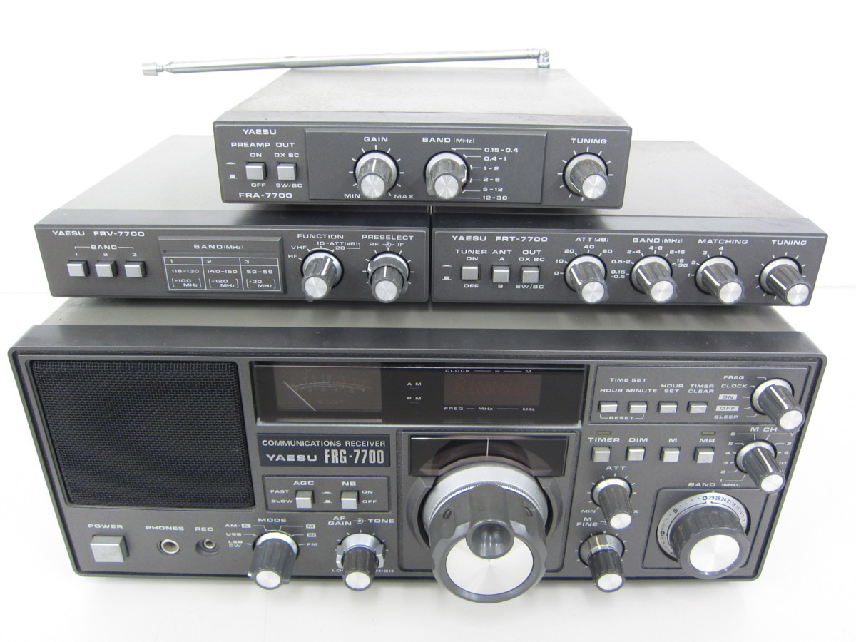 【動作未確認】YAESU FRA-7700 動作未確認】YAESU FRA-7700