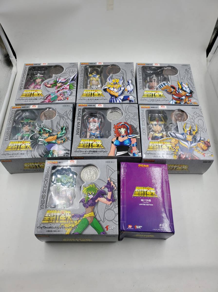 中古 内未開封 ES合金 ES合金シリーズ 聖闘士星矢 全8種セット 