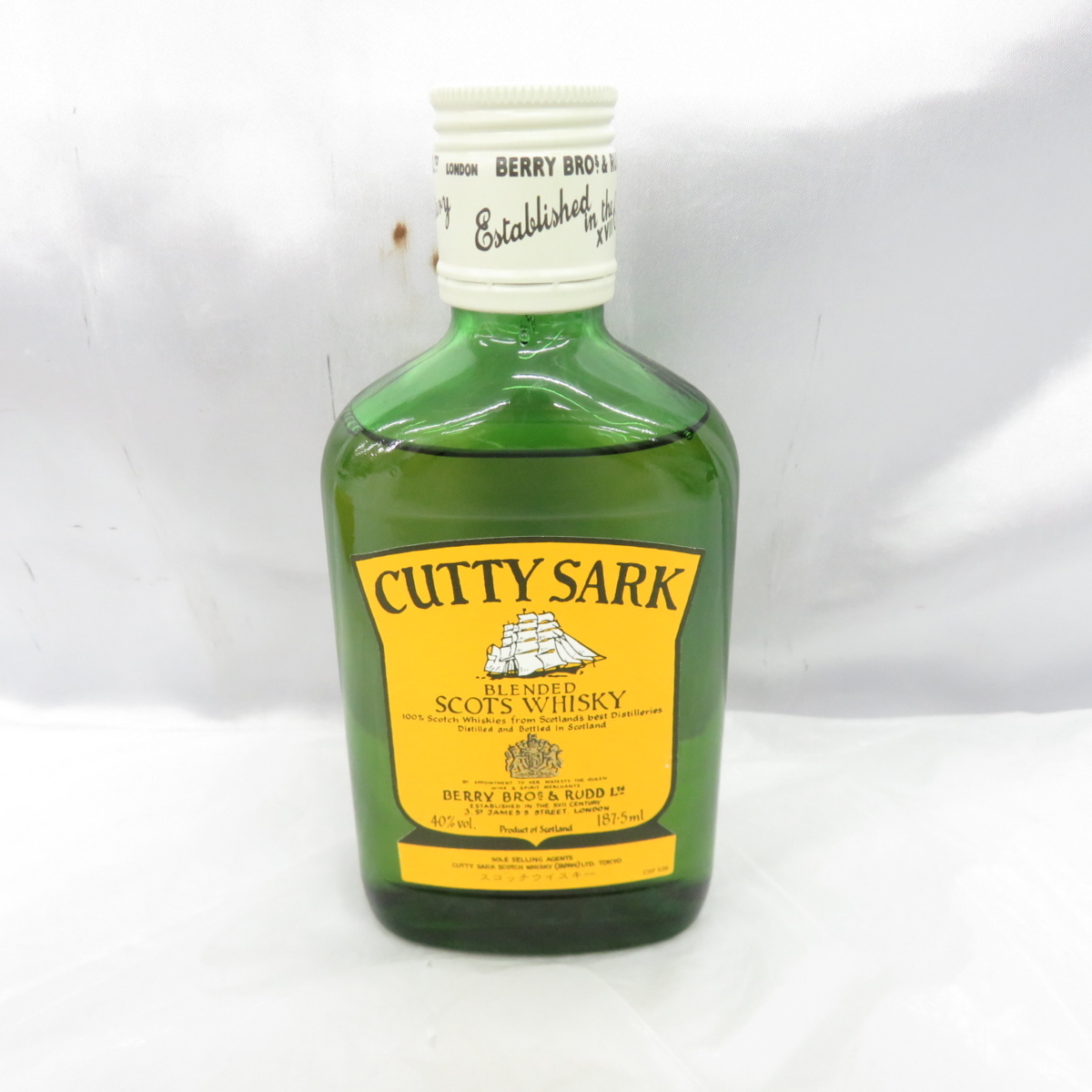 新品】1円～【未開栓】Cutty Sark カティサーク ミニボトル ウイスキー