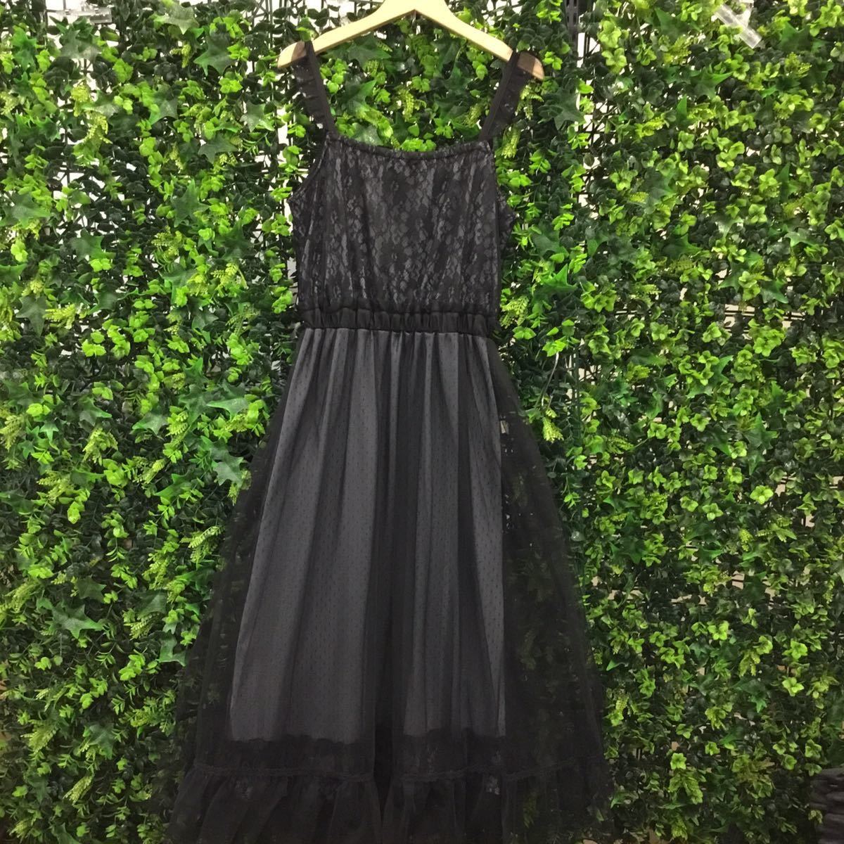 Axes Femme アクシーズファム 黒色 レースアップキャミロングワンピース サイズm 396 の落札情報詳細 ヤフオク落札価格情報 オークフリー スマートフォン版