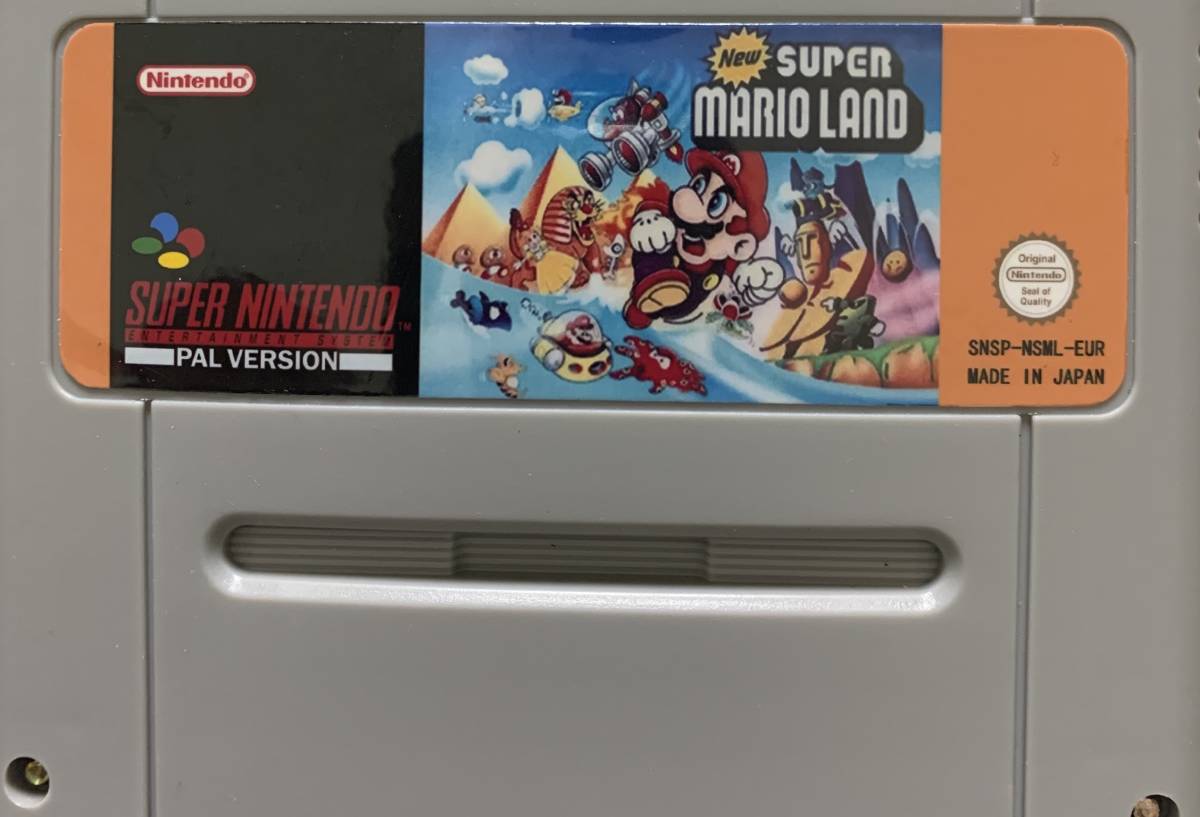 スーパーファミコン ニュースーパーマリオランド New super Mario land