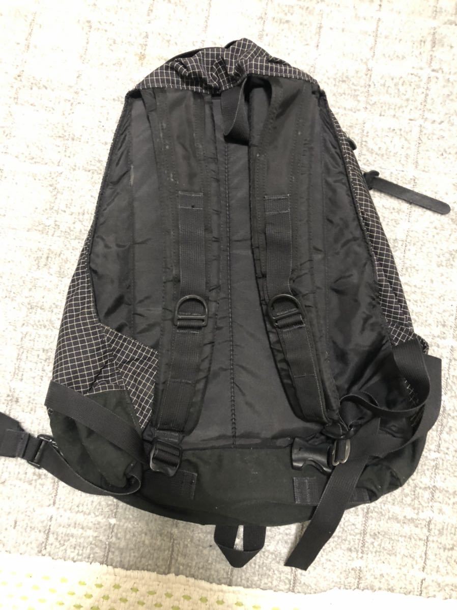グレゴリー 旧ロゴ スペクトラ チェック 黒×白 リュック バックパック