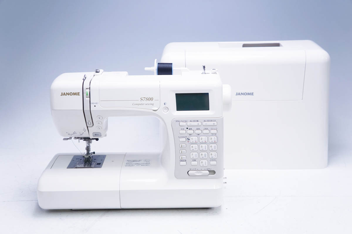 ☆ JANOME S7800 コンピューターミシン ☆ ジャンク扱い S7800 ☆ JANOME S7800 コンピューターミシン ☆ ジャンク扱い S7800