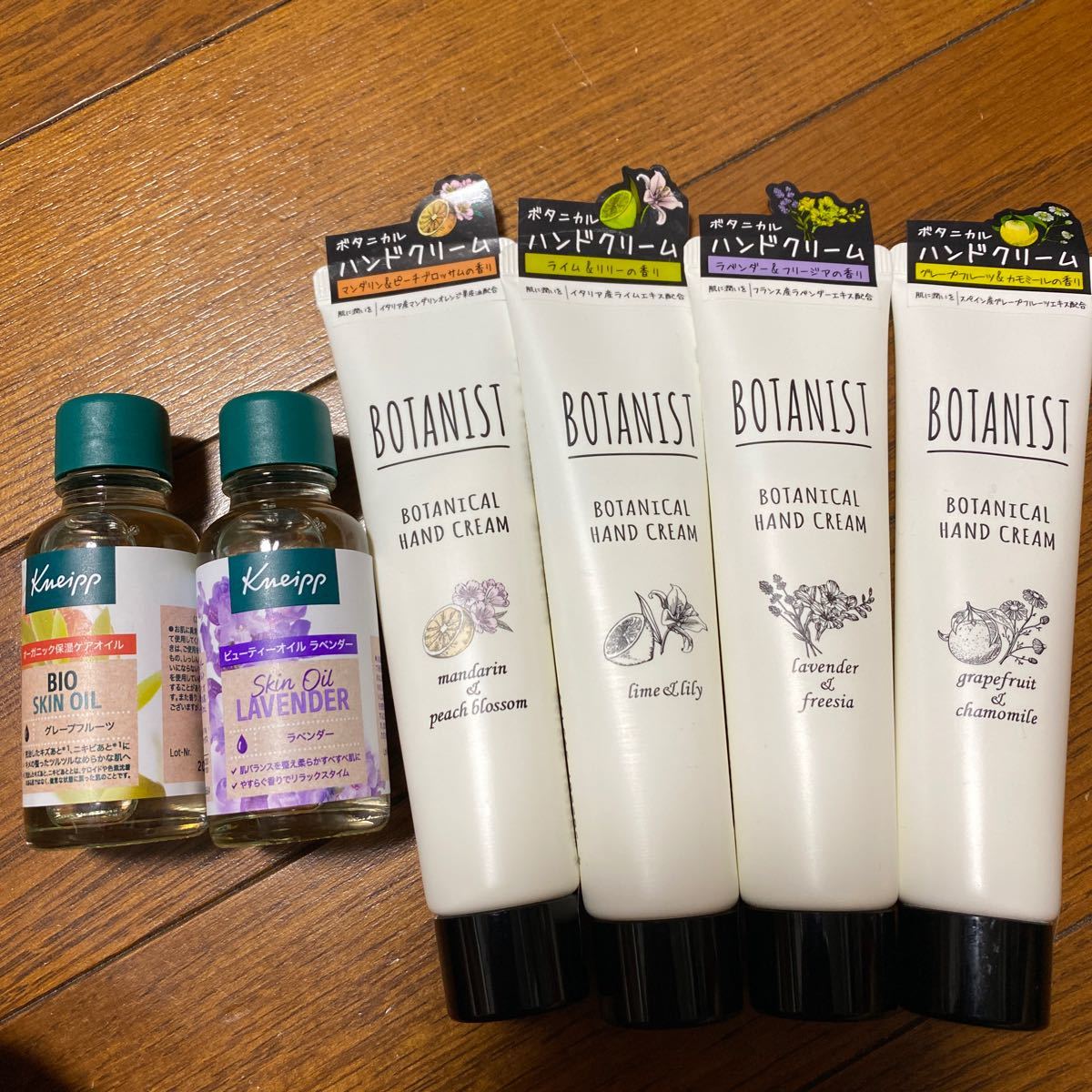 新品 クナイプビオオイル2個 ボタニストボタニカルハンドクリーム4本 計6点セット の落札情報詳細 ヤフオク落札価格情報 オークフリー スマートフォン版