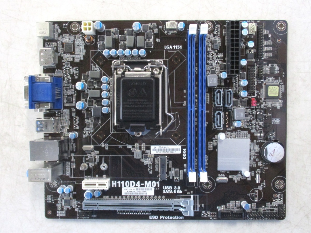 Asrock H110D4-M01 マザーボード Asrock H110D4-M01 マザーボード - メルカリ