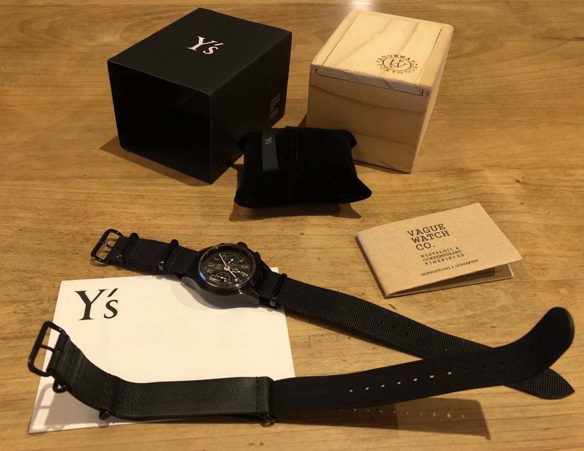 yohji yamamoto Y's ✖️Vague watch 腕時計