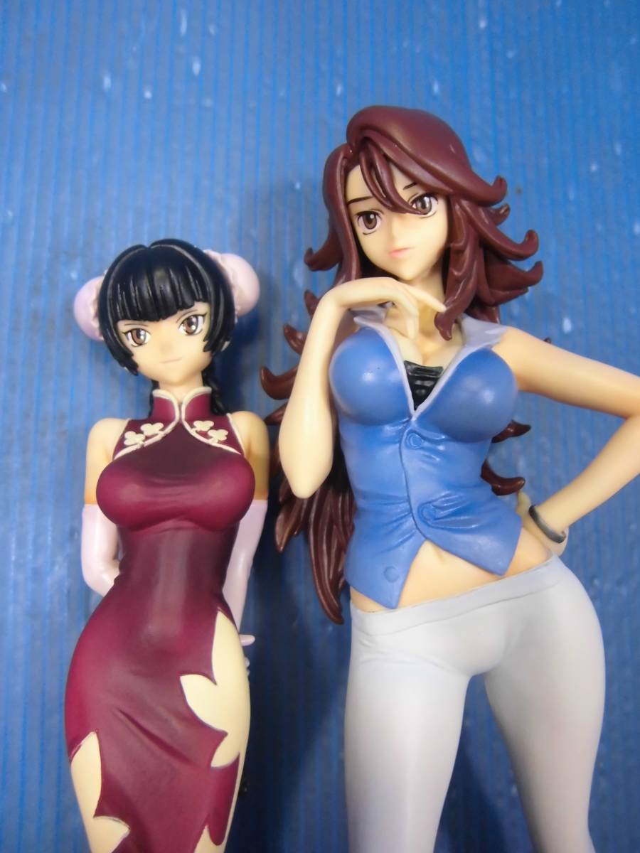 機動戦士ガンダムoo スメラギ 李 ノリエガ 王留美のフィギュア バンプレスト の落札情報詳細 ヤフオク落札価格情報 オークフリー スマートフォン版