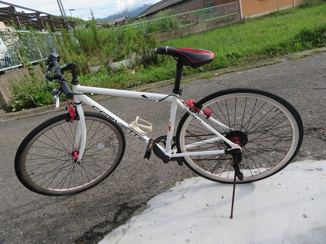 クロスバイク シボレー CORVETTE Z06 405HP 6段変速 ホワイト 配送無料