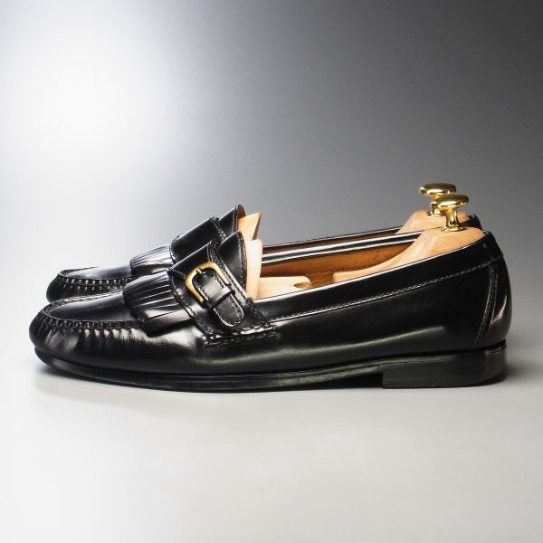 GC8785*コールハーン/COLE HAAN*キルト装飾/ストラップローファー 