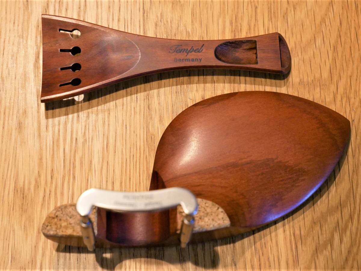 新品】バイオリン用 Otto Tempel フィッティングセット プラムウッドの