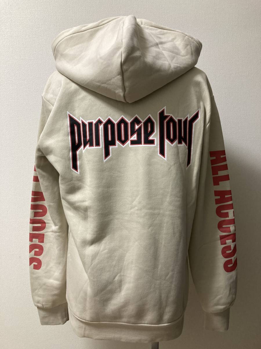H M Divided Bieber ジャスティン ビーバー Purpose Tour スタッフパーカー メンズ Size Xs ベージュ の落札情報詳細 ヤフオク落札価格情報 オークフリー スマートフォン版