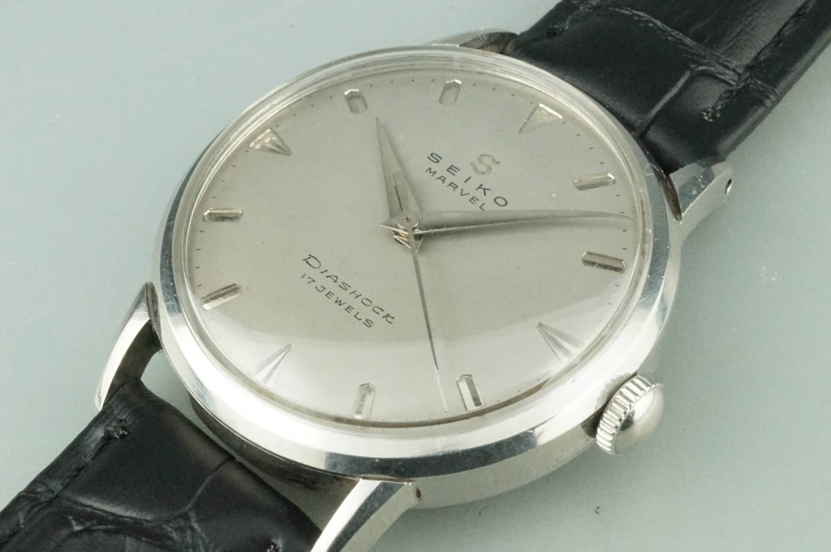 セイコー手巻時計1のSOLD デッドストック 珍しいダストプルーフ