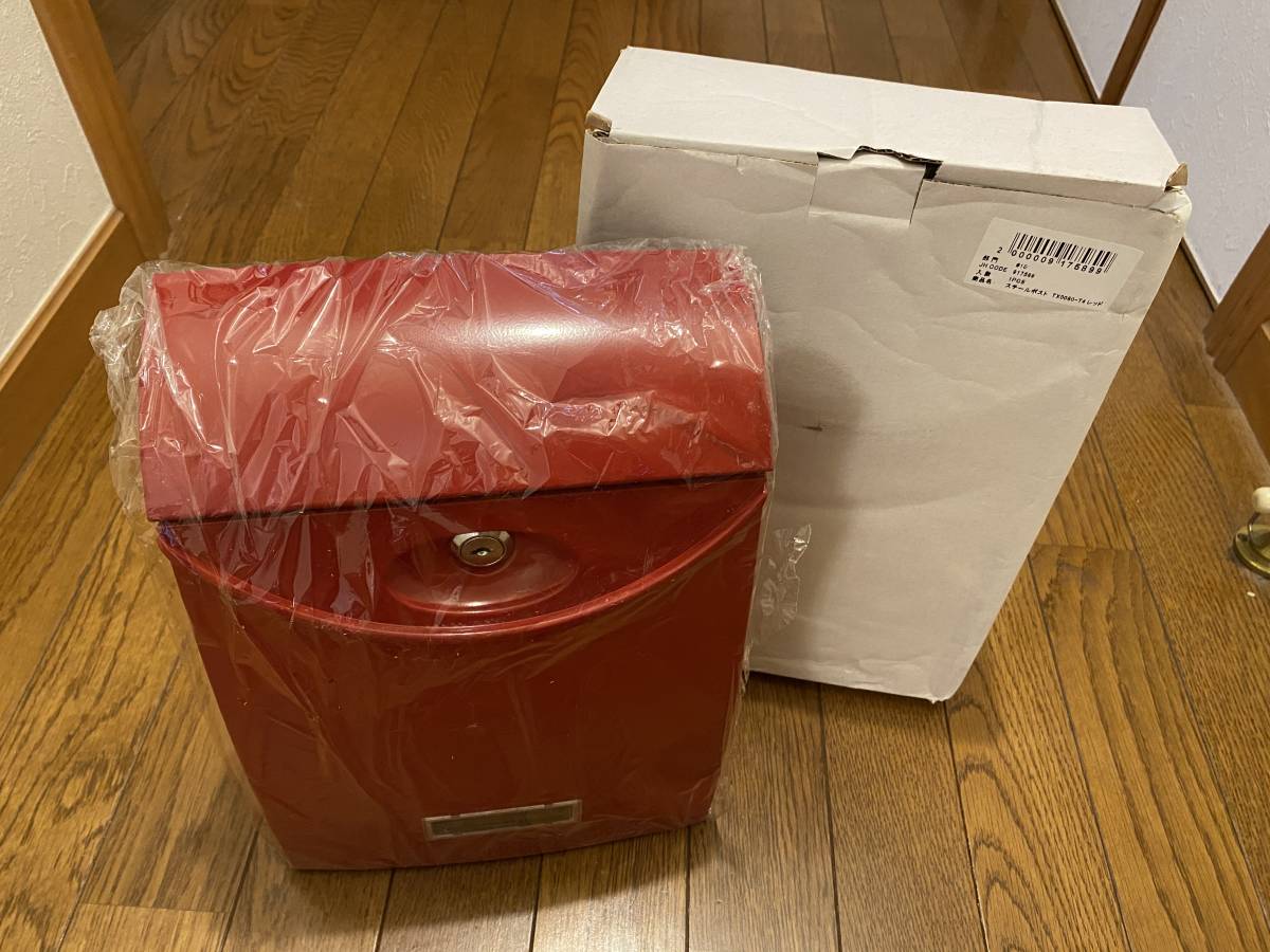 新品 新品 未使用品 スチールポスト 鍵付き ジョイフル本田 中国製 Tx 0080 T4 赤 レッド 前入れ 前出しタイプ の落札情報詳細 ヤフオク落札価格情報 オークフリー スマートフォン版