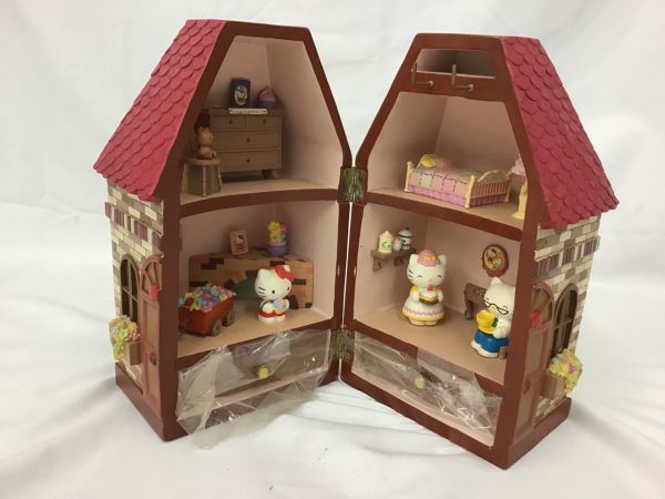 加藤工芸 ハローキティ キーチェインボックス キティのおうち サンリオ 加藤工芸 ハローキティ キーチェインボックス キティのおうち サンリオ