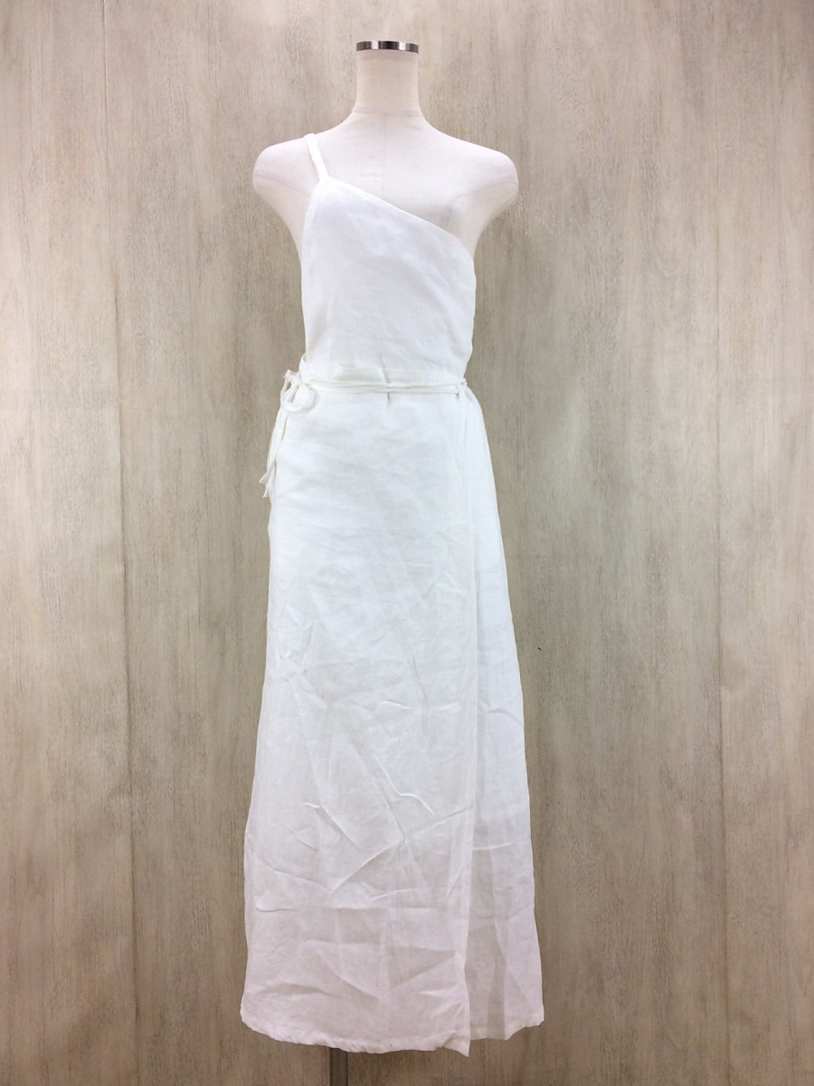 Little Suzie◇One Shoulder Sarong Wrap Skirt/ロングスカート/one