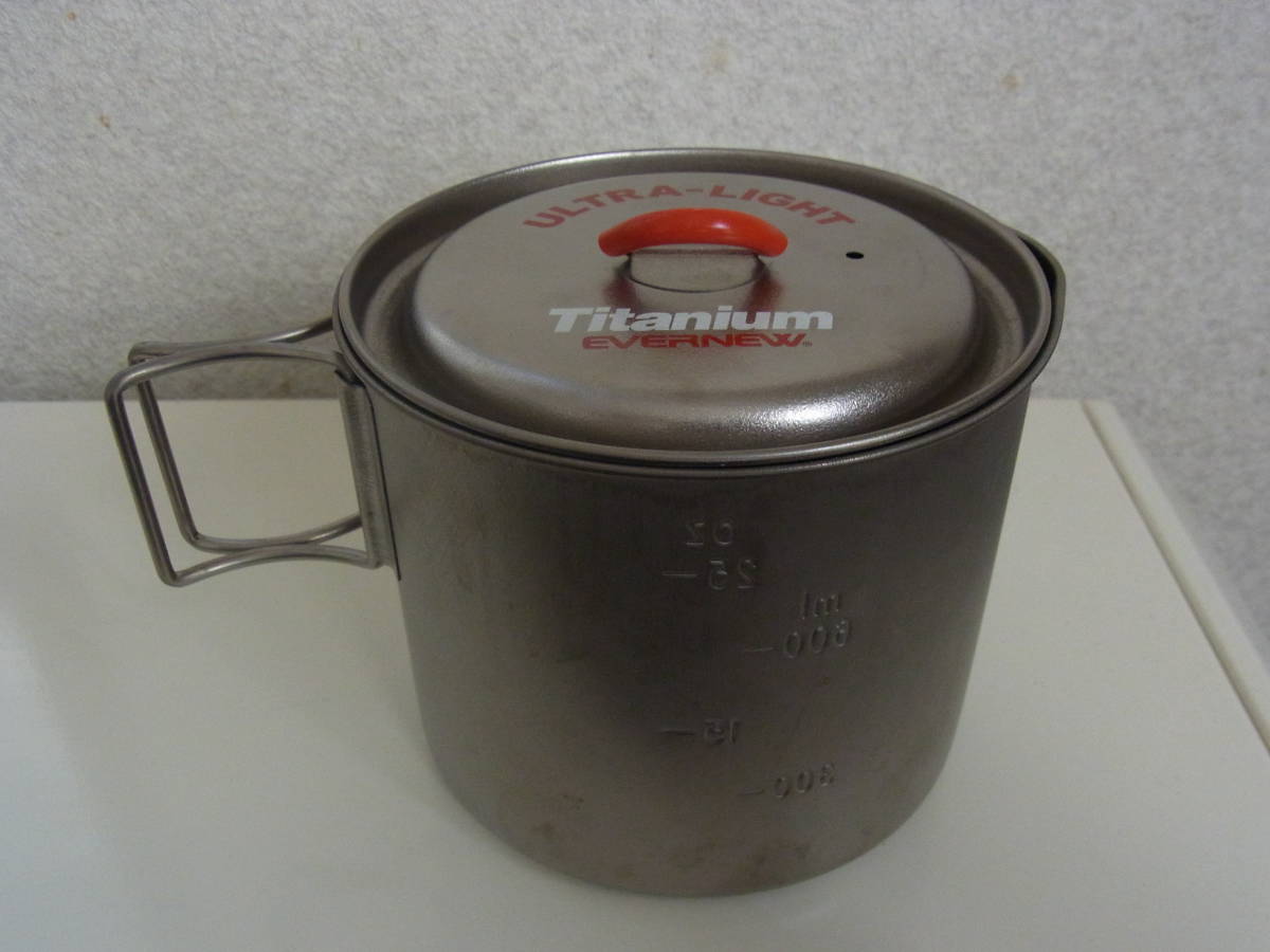 エバニュー チタンマグポット900 Red Eca267a ウルトラライトチタン0 3シリーズ 中古 メーカー欠品中 の落札情報詳細 ヤフオク落札価格情報 オークフリー スマートフォン版