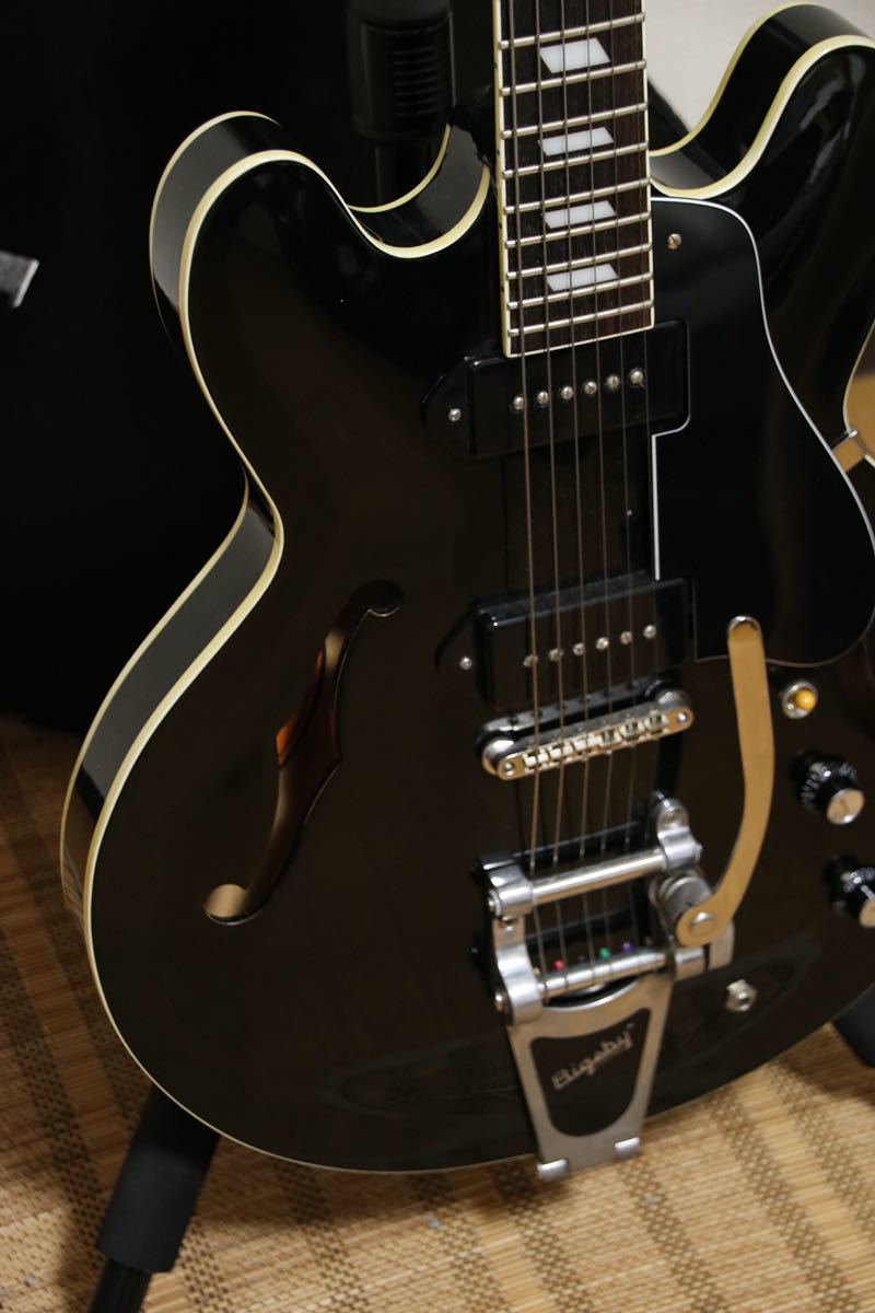 Epiphone エピフォン カジノ Casino ビグスピー　ハードケース付き Epiphone Casino 斉藤和義 ビグスビー エピフォン カジノ ハードケース